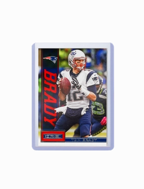 Tom Brady New England Patriots Panini NFL Rookies Stars 13 Base Card