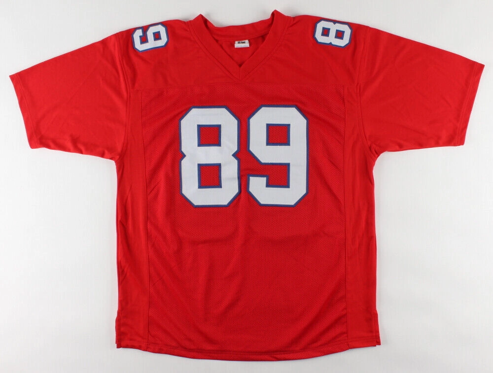 Tommy Sweeney Signed Buffalo Bills Jersey / 2019 7th Rnd Pk / Ex B.C.Eagles T.E.
