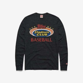 Topps Stadium Club Baseball Long Sleeve Tee