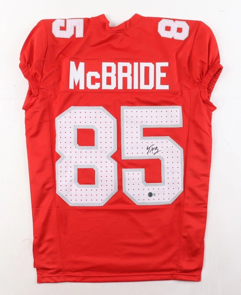 Trey McBride Signed Arizona Cardinals Jersey (Beckett) 2022 2nd Round Pick / T.E
