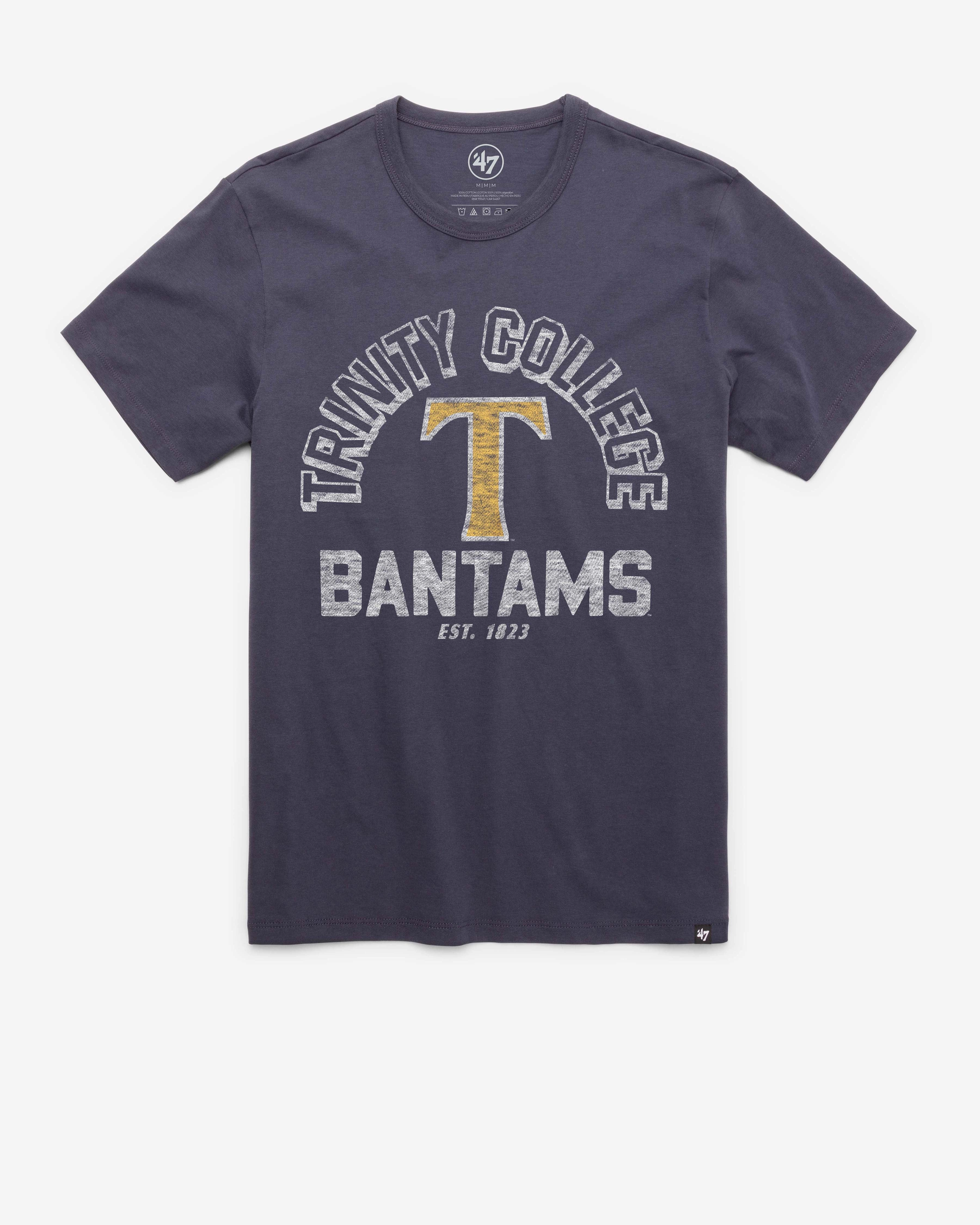TRINITY COLLEGE BANTAMS RETROGRADE '47 FRANKLIN TEE