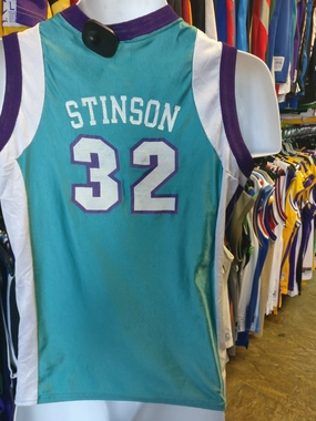 Vintage #32 ANDREA STINSON Charlotte Sting WNBA Champion Jersey 14-16