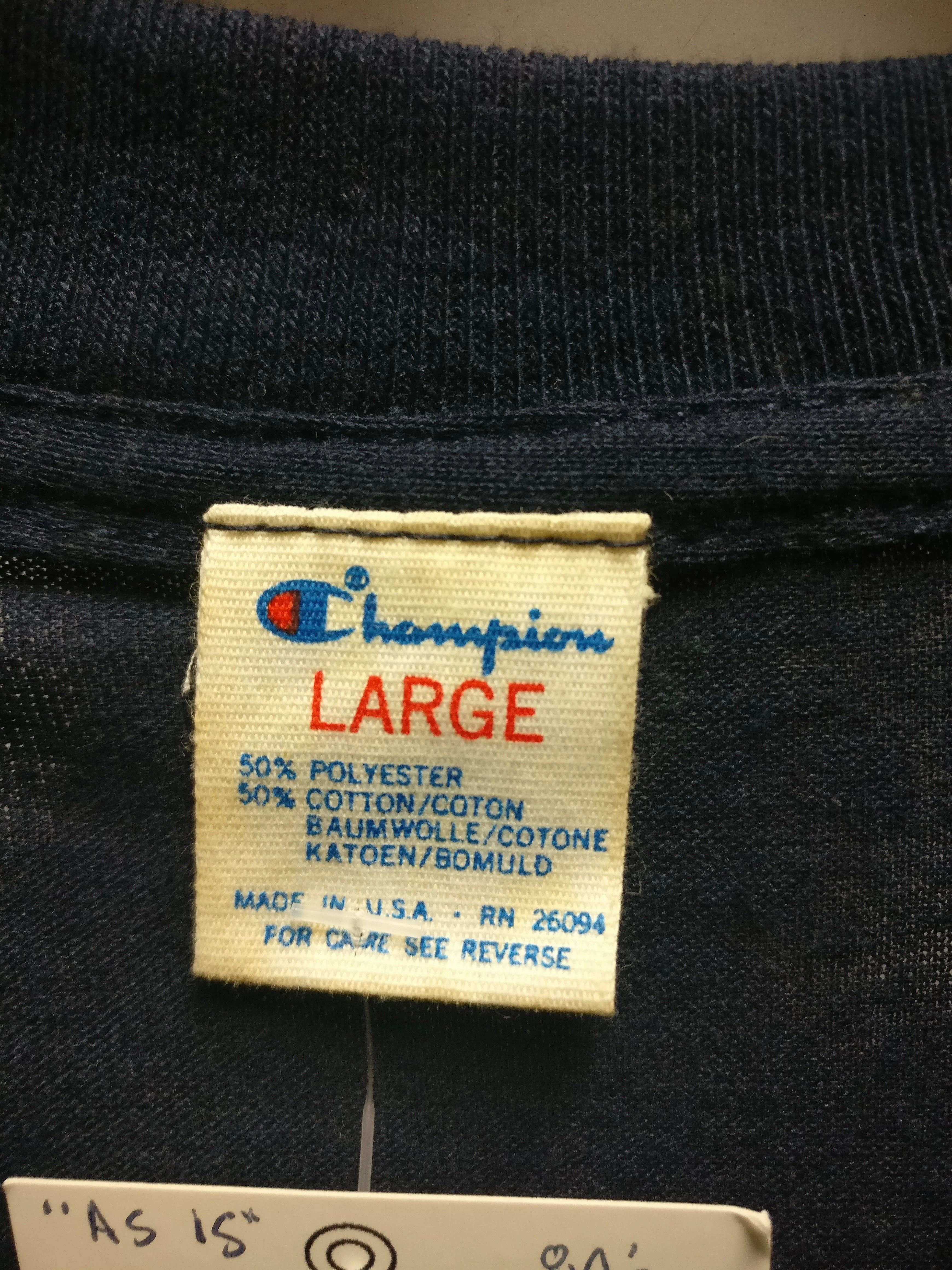 Vintage 80s NEW YORK YANKEES MLB Champion T-Shirt L
