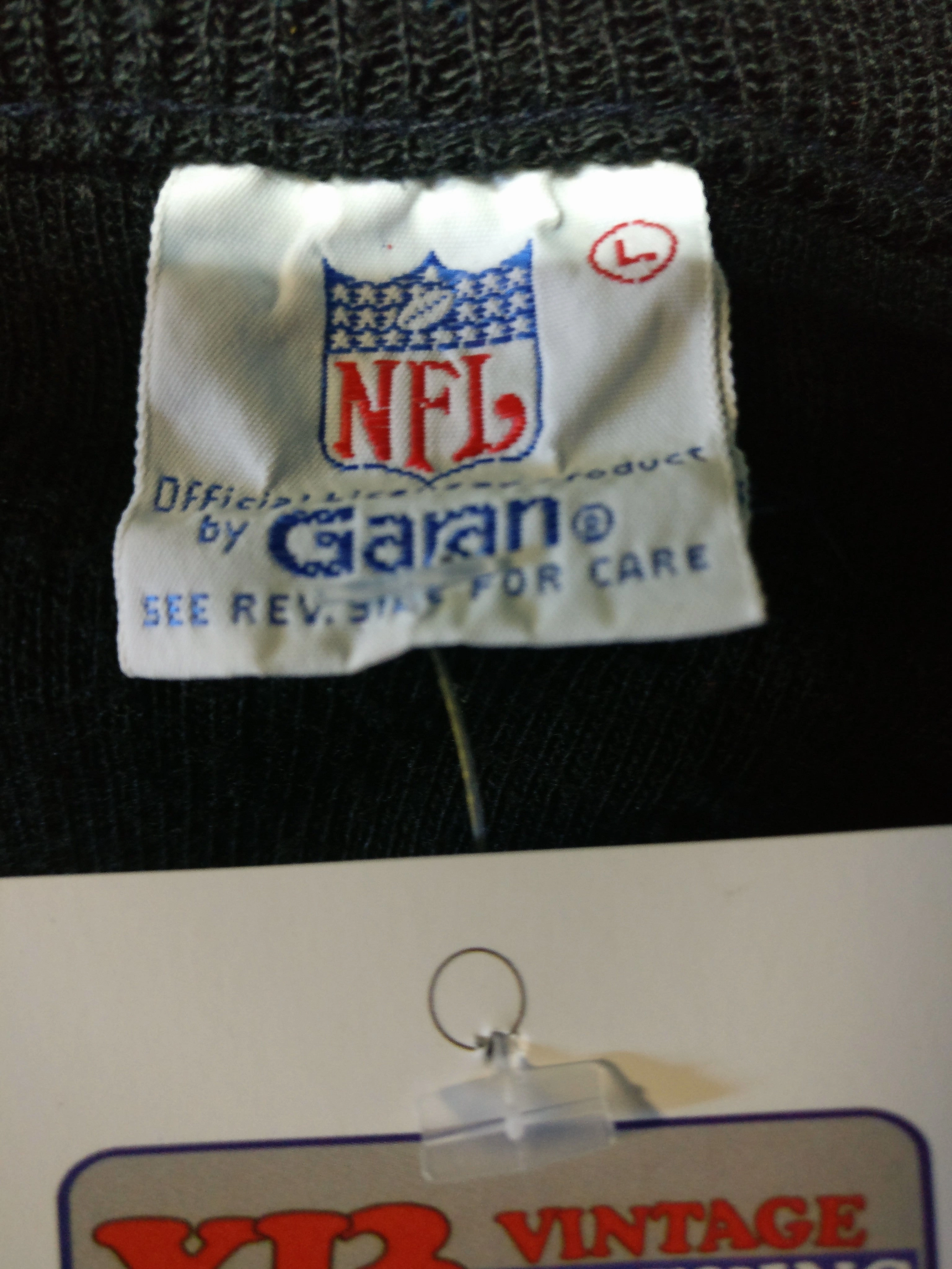 Vintage 80s PITTSBURGH STEELERS NFL Garan Sweater L