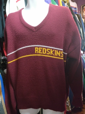 Vintage 90s WASHINGTON COMMANDERS Cliff Engle NFL Sweater XL