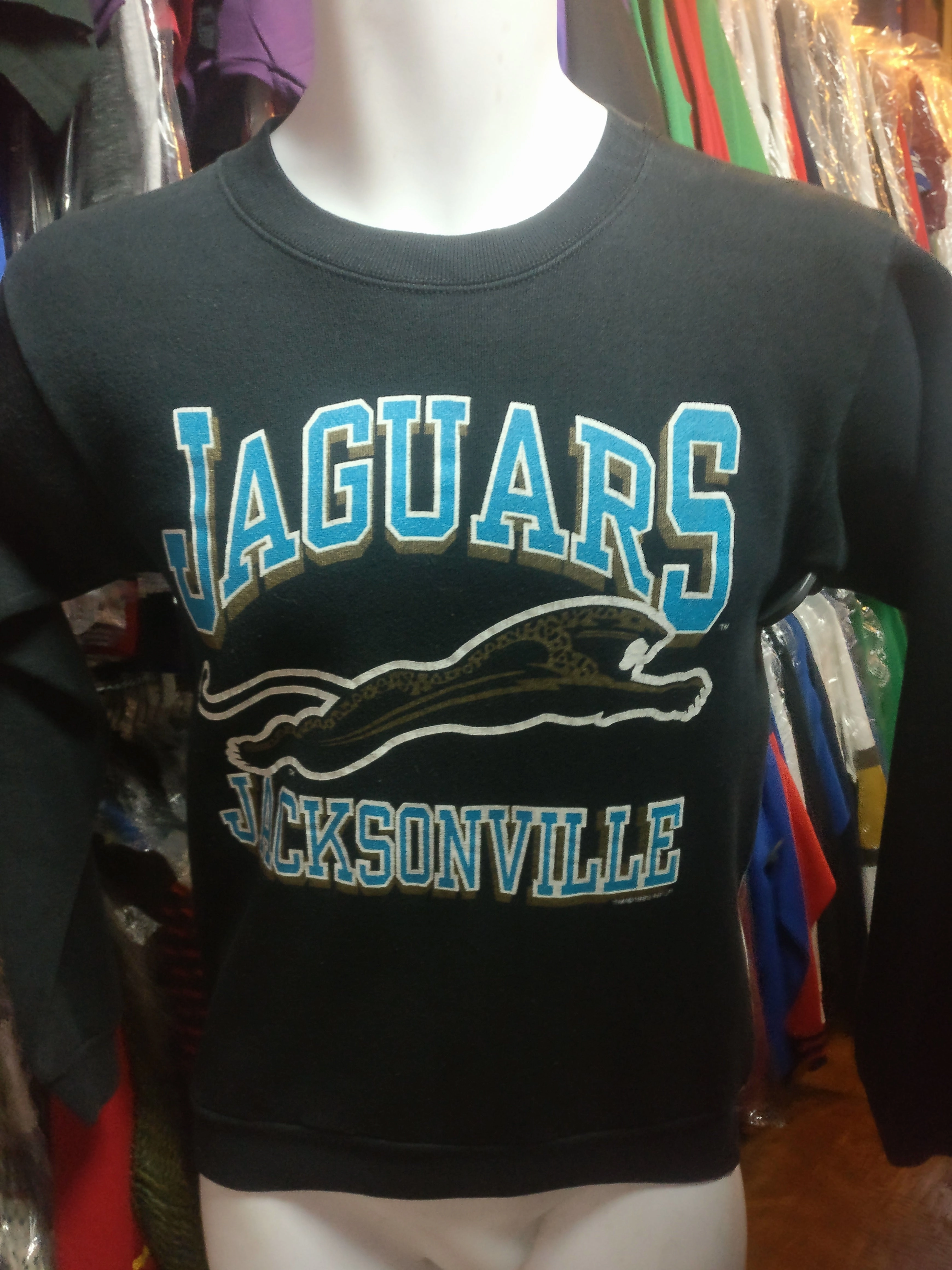 Vintage '93 JACKSONVILLE JAGUARS NFL Competitor Sweatshirt  YL