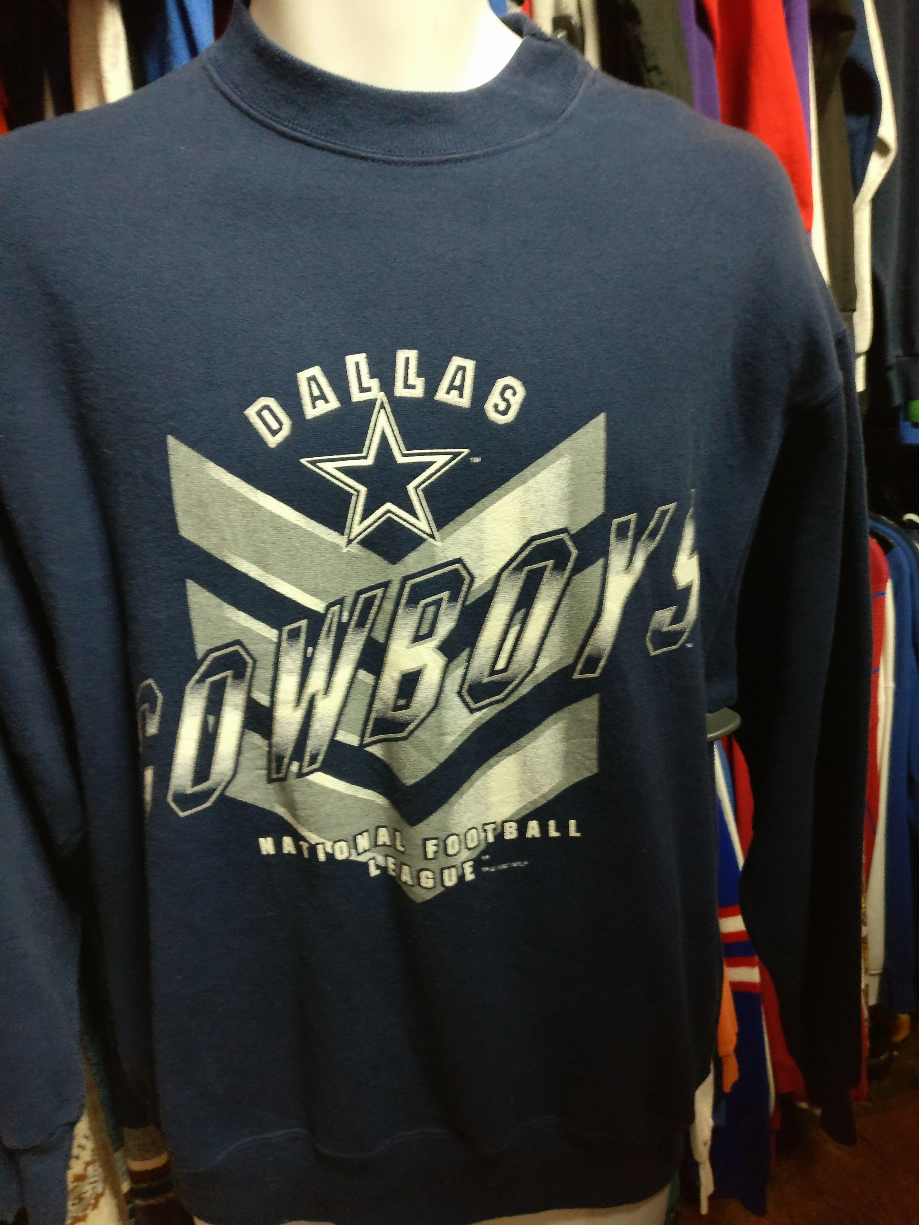 Vintage '97 DALLAS COWBOYS NFL Hanes Sweatshirt L