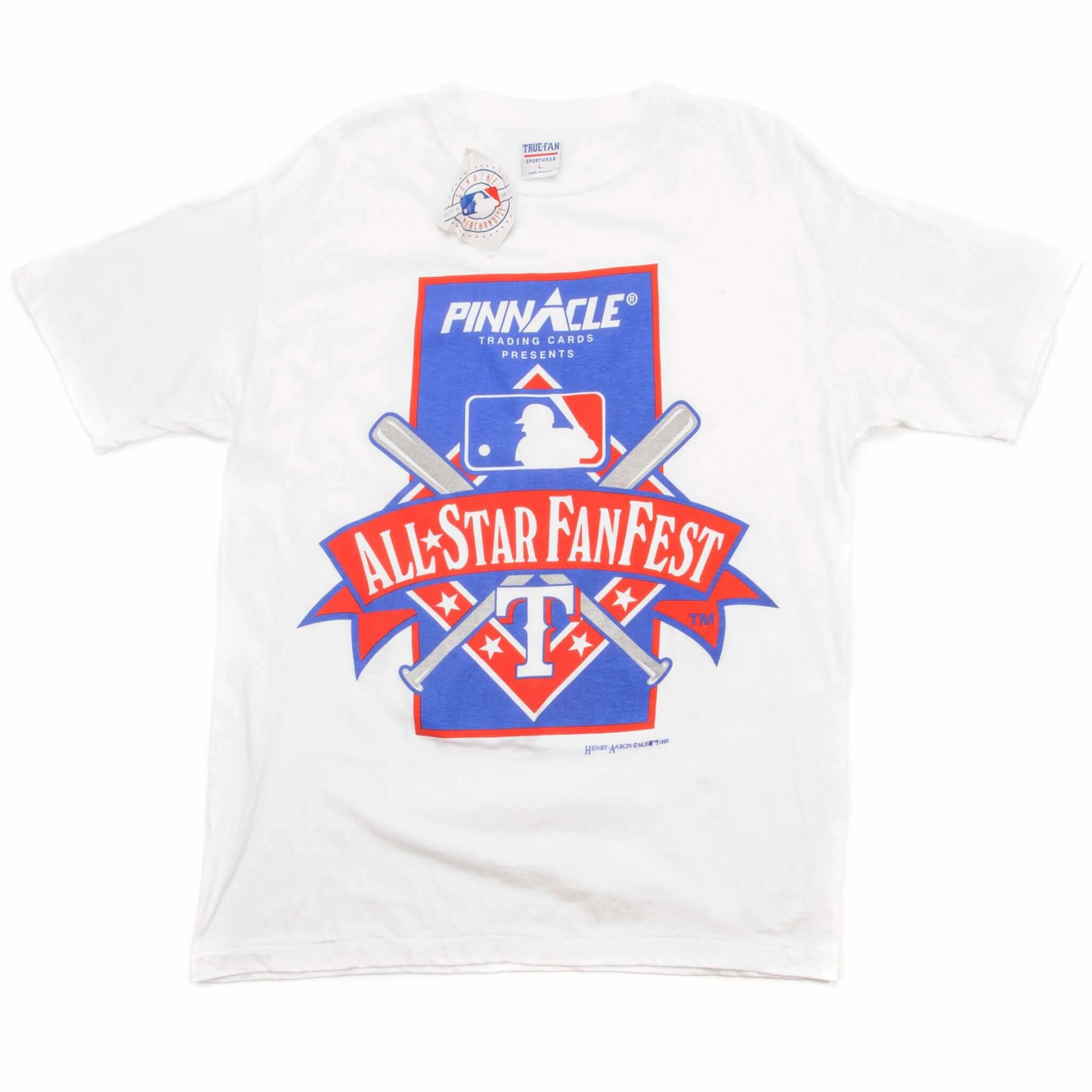 VINTAGE MLB ALL STAR FAN FEST TEE SHIRT 1995 SIZE MEDIUM MADE IN USA DEADSTOCK