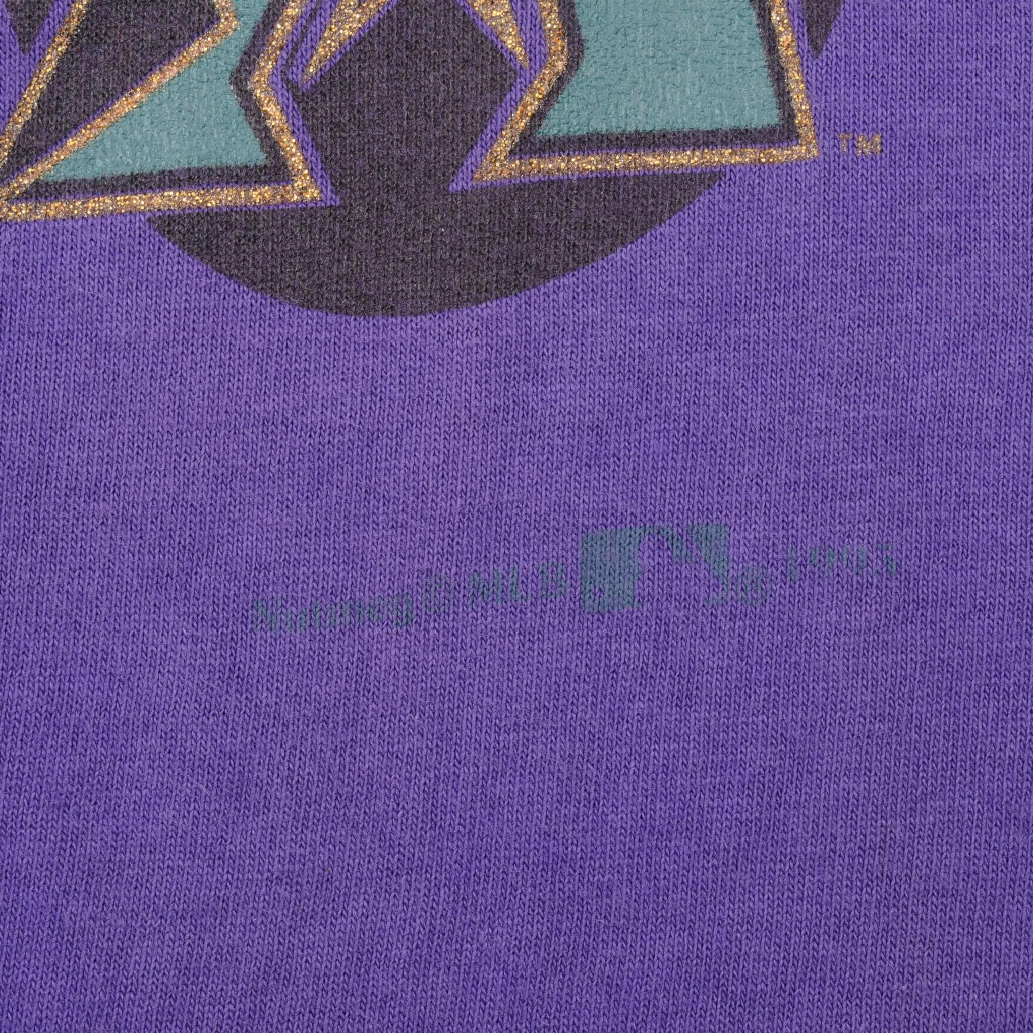 VINTAGE MLB ARIZONA DIAMONDBACKS 1995 NUTMEG TEE SHIRT MEDIUM MADE IN USA