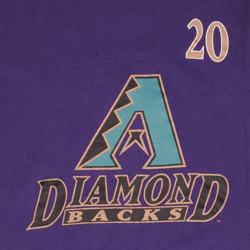 VINTAGE MLB ARIZONA DIAMONDBACKS LUIS GONZALEZ #20 2000 TEE SHIRT SIZE XL