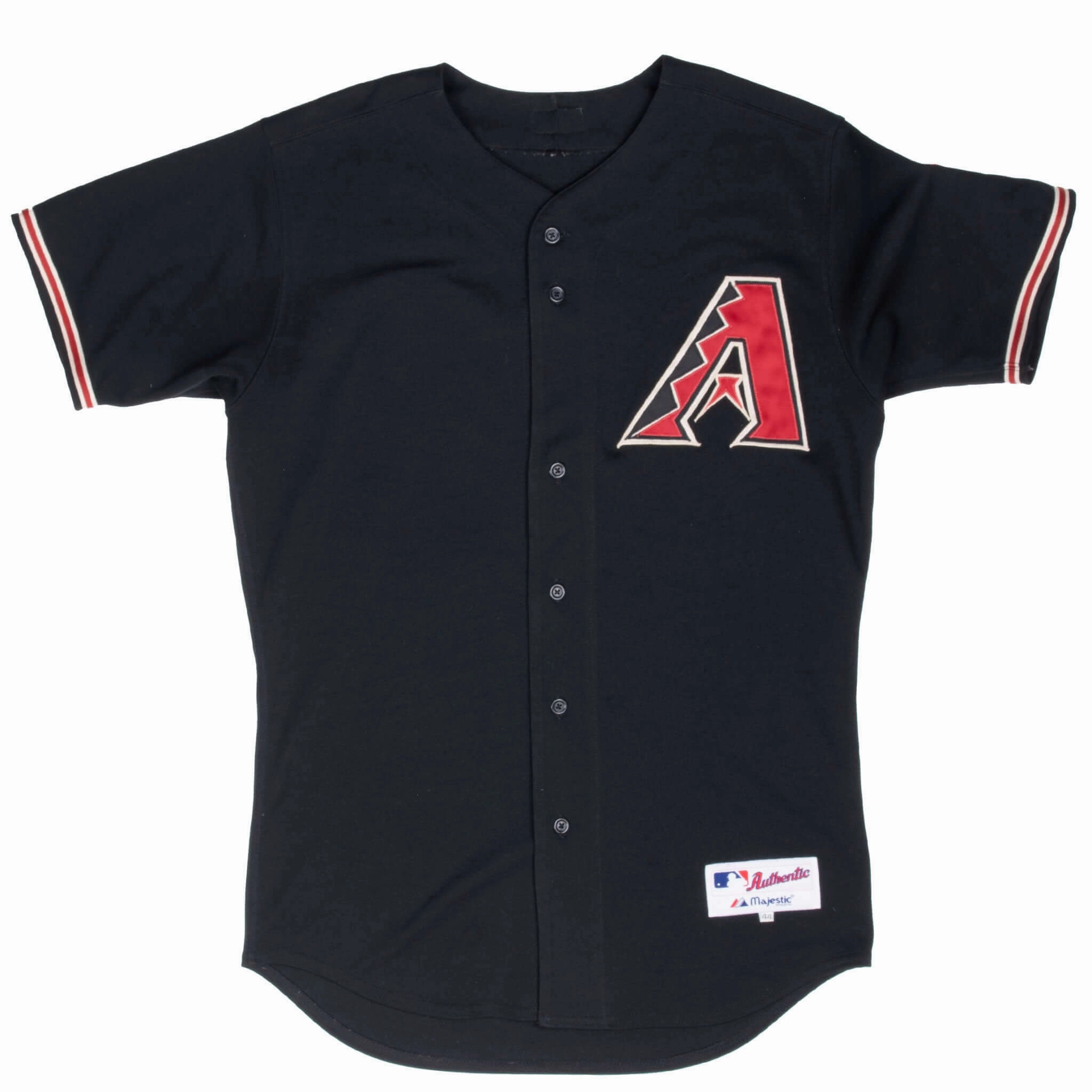 VINTAGE MLB ARIZONA DIAMONDBACKS MAJESTIC JERSEY 1990S SIZE 44 MADE IN USA