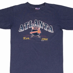 VINTAGE MLB ATLANTA BRAVES 1992 TEE SHIRT SIZE MEDIUM MADE IN USA