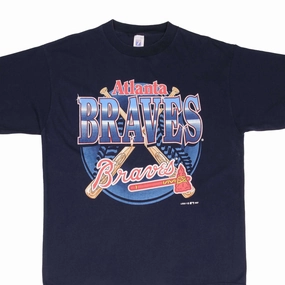 VINTAGE MLB ATLANTA BRAVES 1997 TEE SHIRT SIZE XL