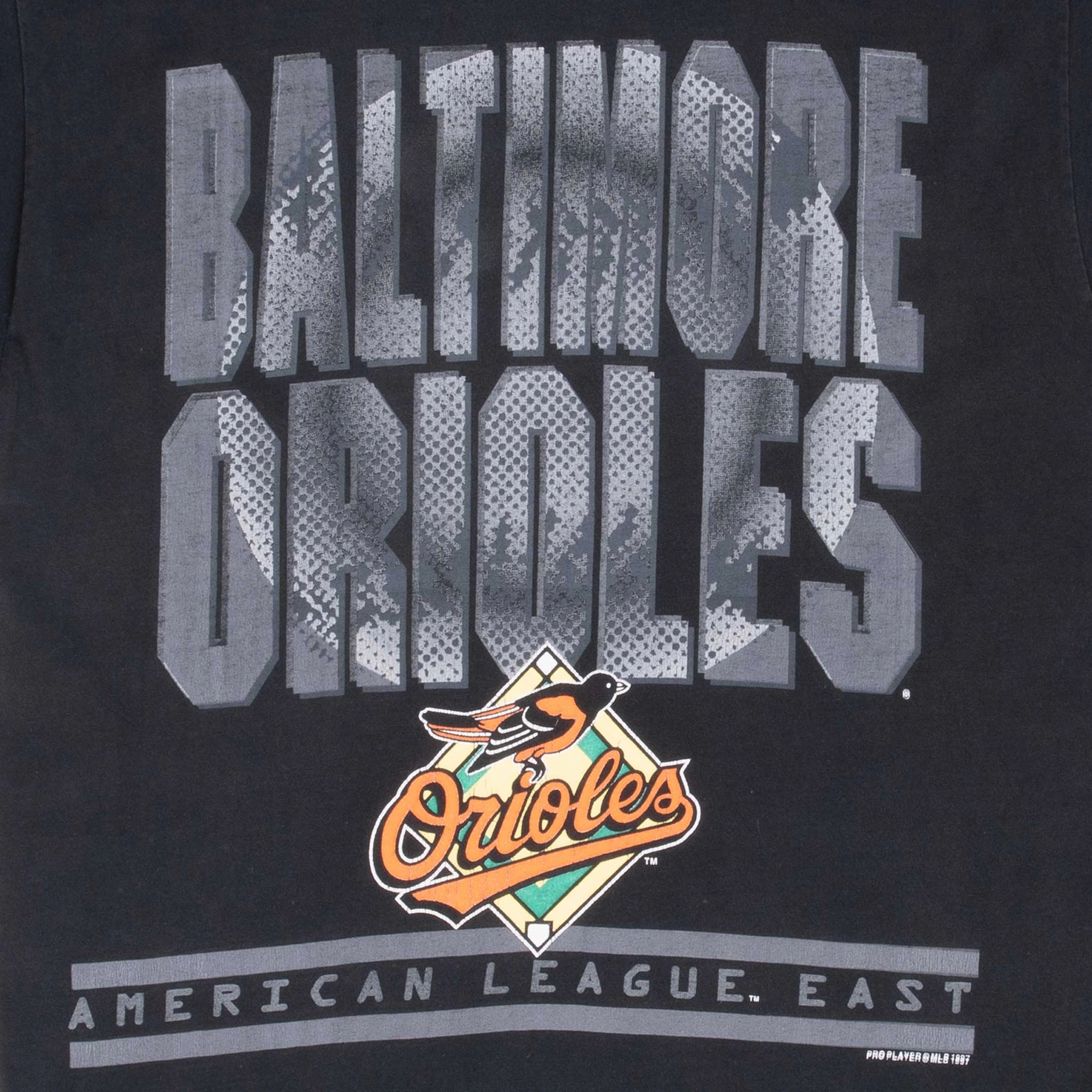 VINTAGE MLB BALTIMORE ORIOLES 1997 TEE SHIRT LARGE MADE IN USA