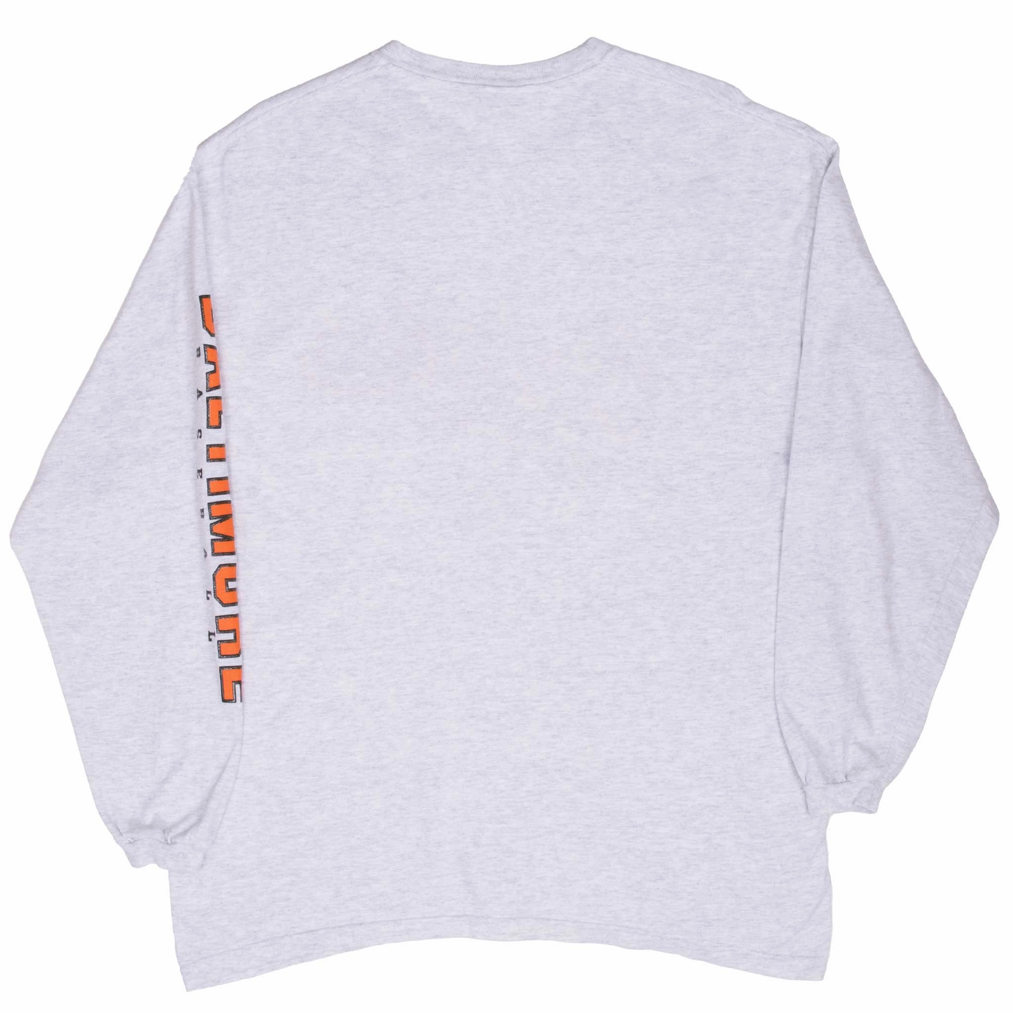 VINTAGE MLB BALTIMORE ORIOLES 2004 LONG SLEEVE TEE SHIRT LARGE