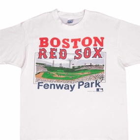 VINTAGE MLB BOSTON RED SOX FENWAY PARK 1991 TEE SHIRT SIZE XL MADE IN USA