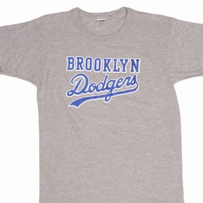 VINTAGE MLB BROOKLYN DODGERS TEE SHIRT 1990S SIZE MEDIUM MADE IN USA