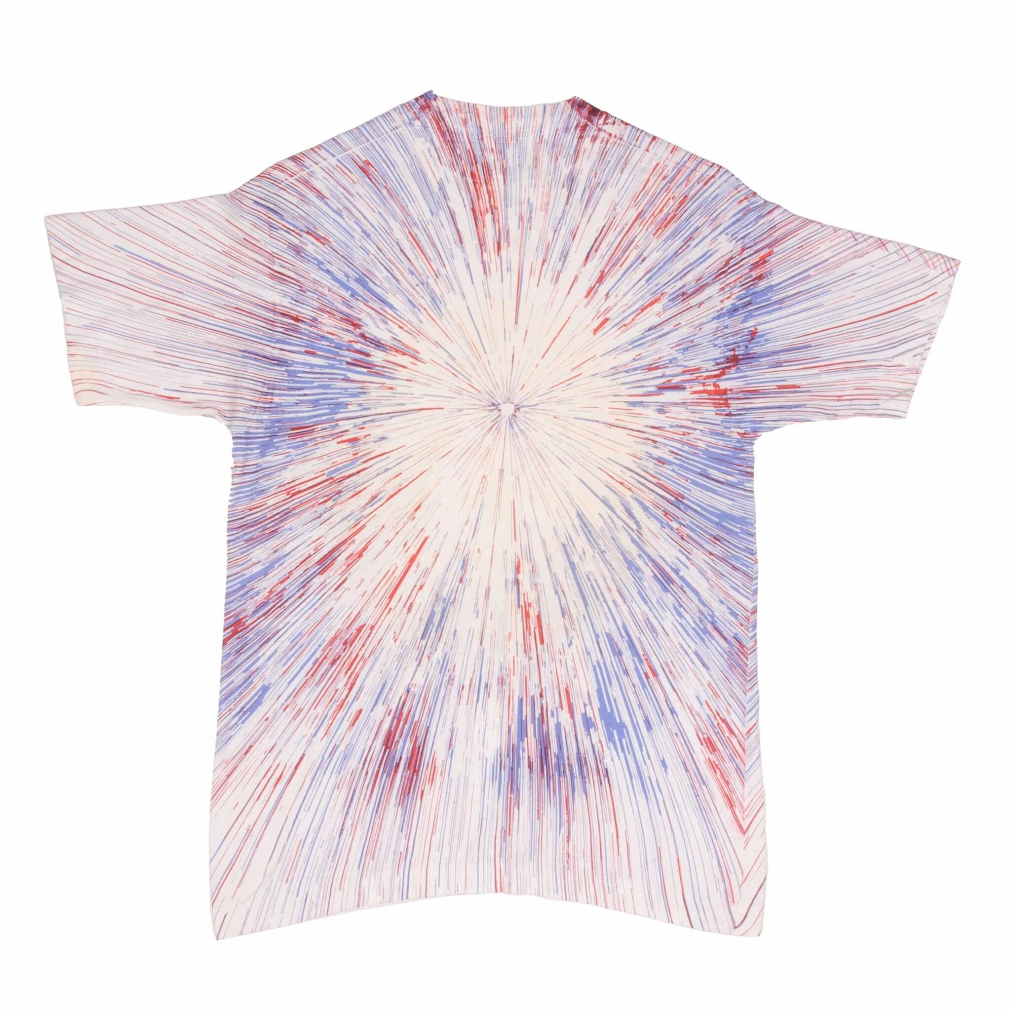 VINTAGE MLB CHICAGO CUBS 1990S TIE DYE TEE SHIRT SIZE MEDIUM