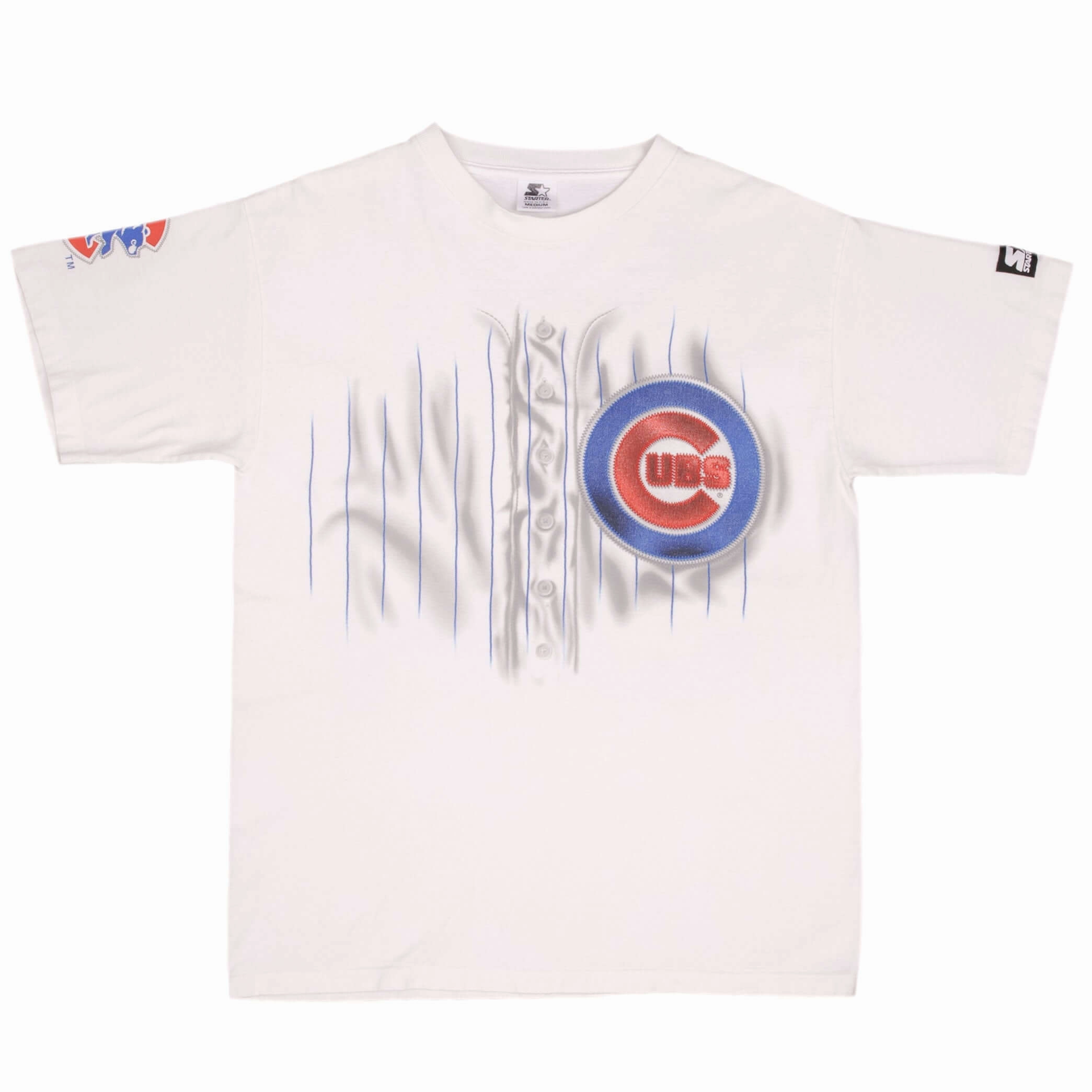 VINTAGE MLB CHICAGO CUBS KERRY WOOD 1998 TEE SHIRT SIZE MEDIUM MADE IN USA