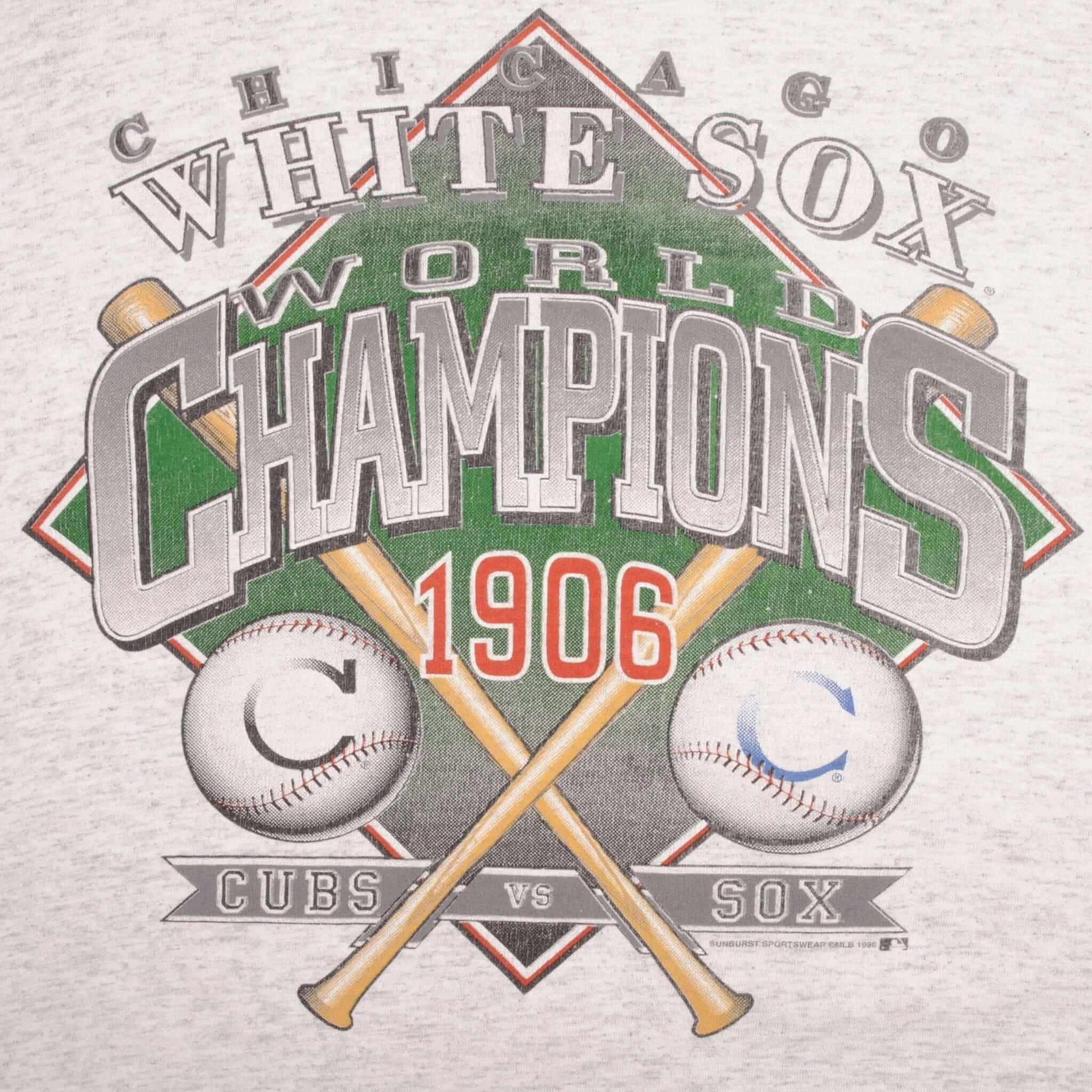VINTAGE MLB CHICAGO WHITE SOX CHAMPIONS 1906 TEE SHIRT 1996 SIZE XL MADE IN USA