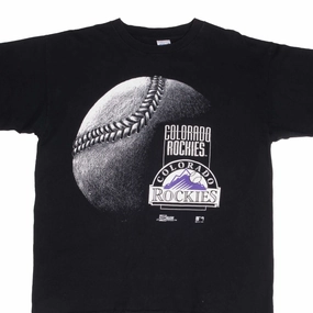 VINTAGE MLB COLORADO ROCKIES TEE SHIRT 1992 SIZE XL MADE IN USA