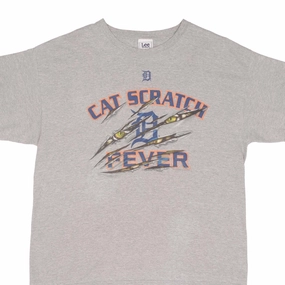 VINTAGE MLB DETROIT TIGERS CHAMPIONS 2006 TEE SHIRT SIZE XL