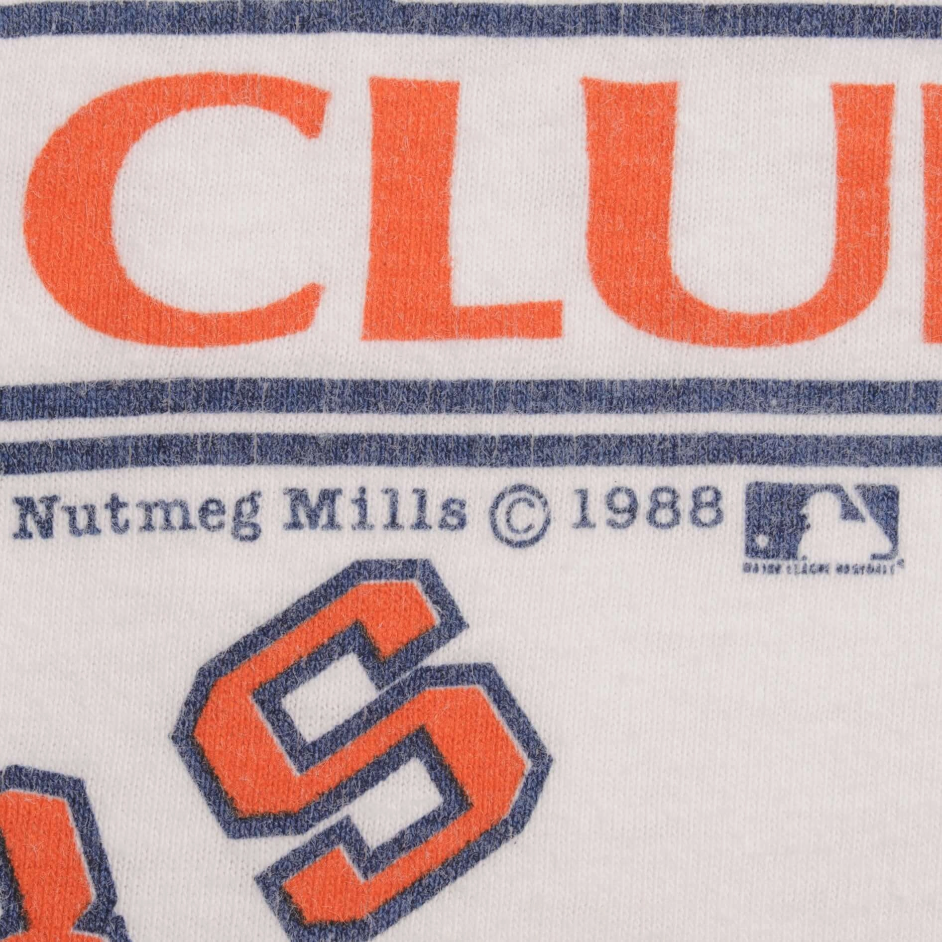VINTAGE MLB DETROIT TIGERS POCKET TEE SHIRT 1988 SIZE LARGE MADE IN USA