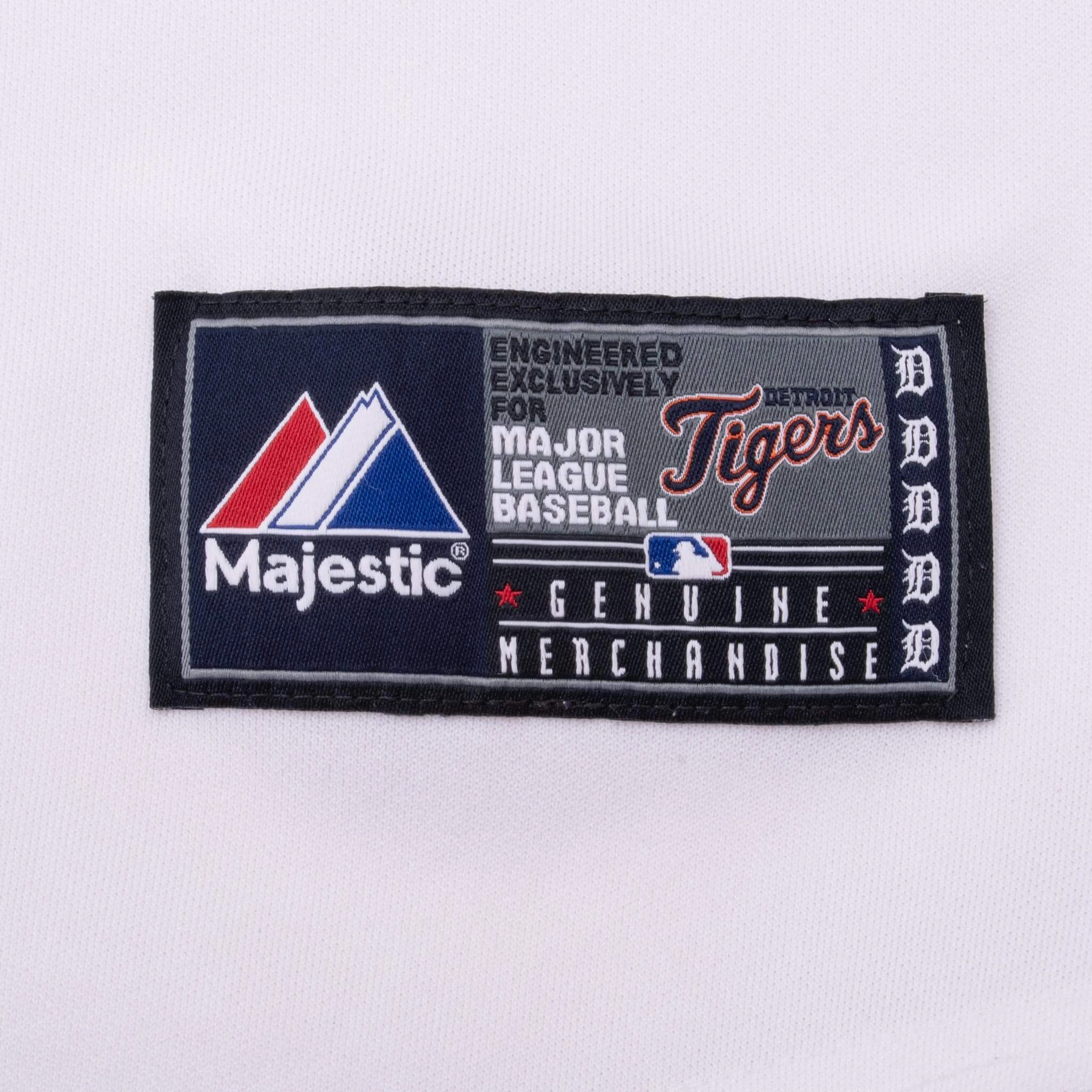 VINTAGE MLB DETROIT TIGERS PRINCE FIELDER #33 MAJESTIC JERSEY 2010S LARGE