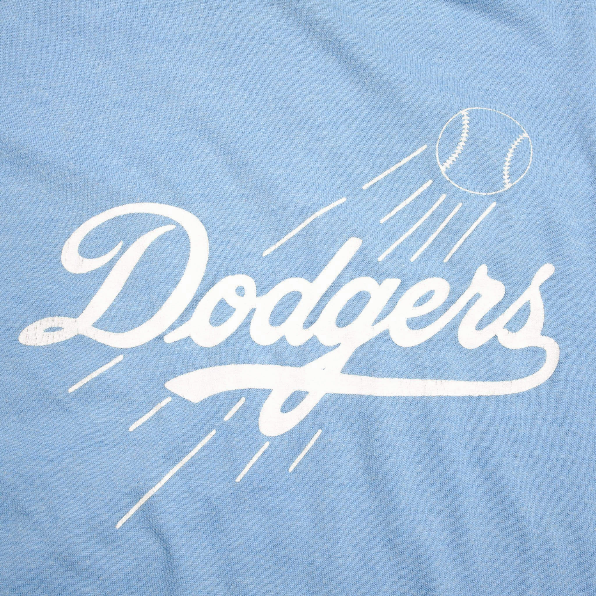 VINTAGE MLB DODGERS PHOTOGRAPHY TEAM TEE SHIRT SIZE MEDIUM MADE IN USA