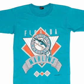 VINTAGE MLB FLORIDA MARLINS 1993 TEE SHIRT SIZE MEDIUM
