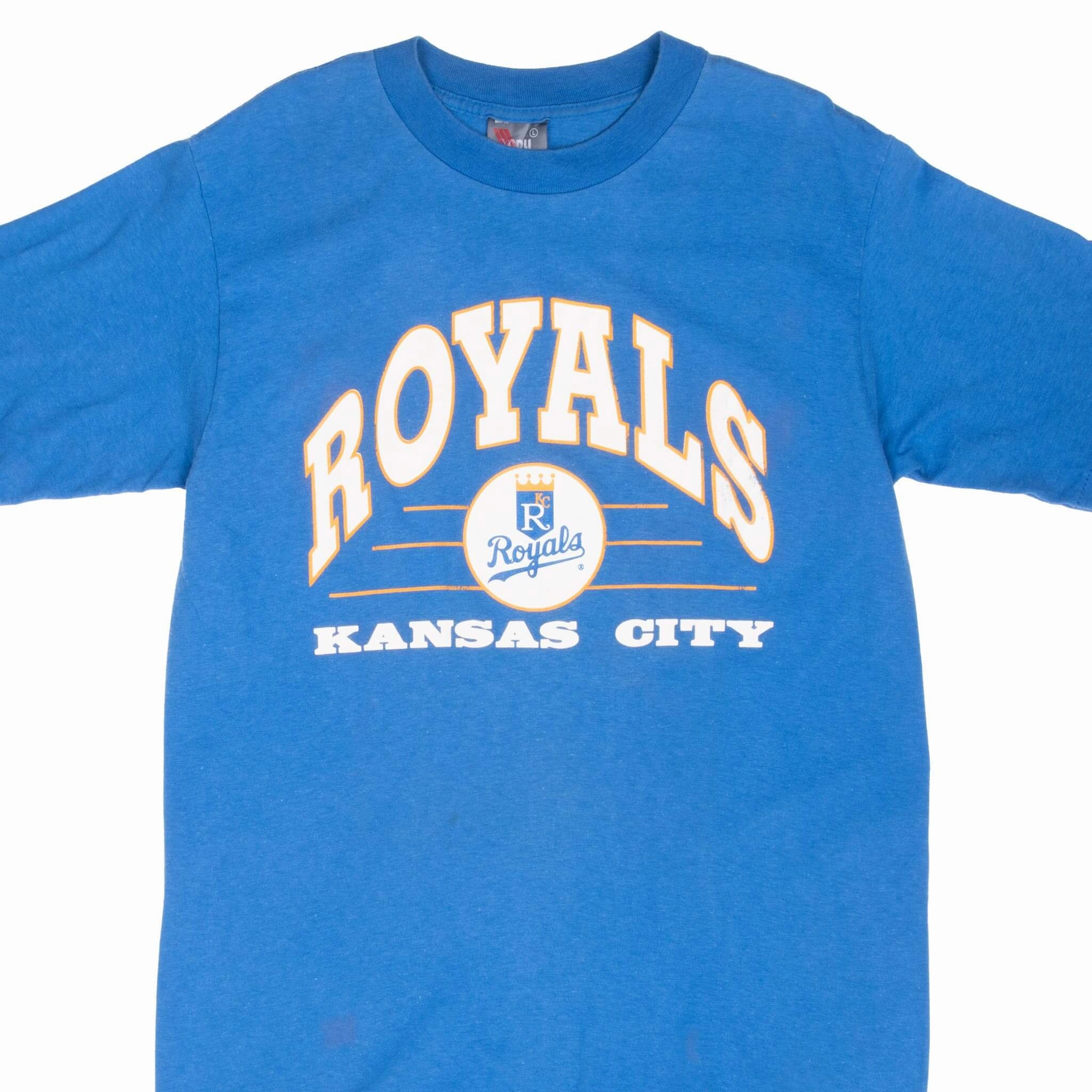 VINTAGE MLB KANSAS CITY ROYALS 1980S TEE SHIRT MEDIUM