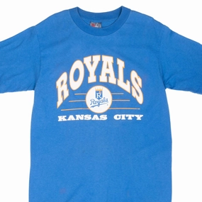 VINTAGE MLB KANSAS CITY ROYALS 1980S TEE SHIRT MEDIUM