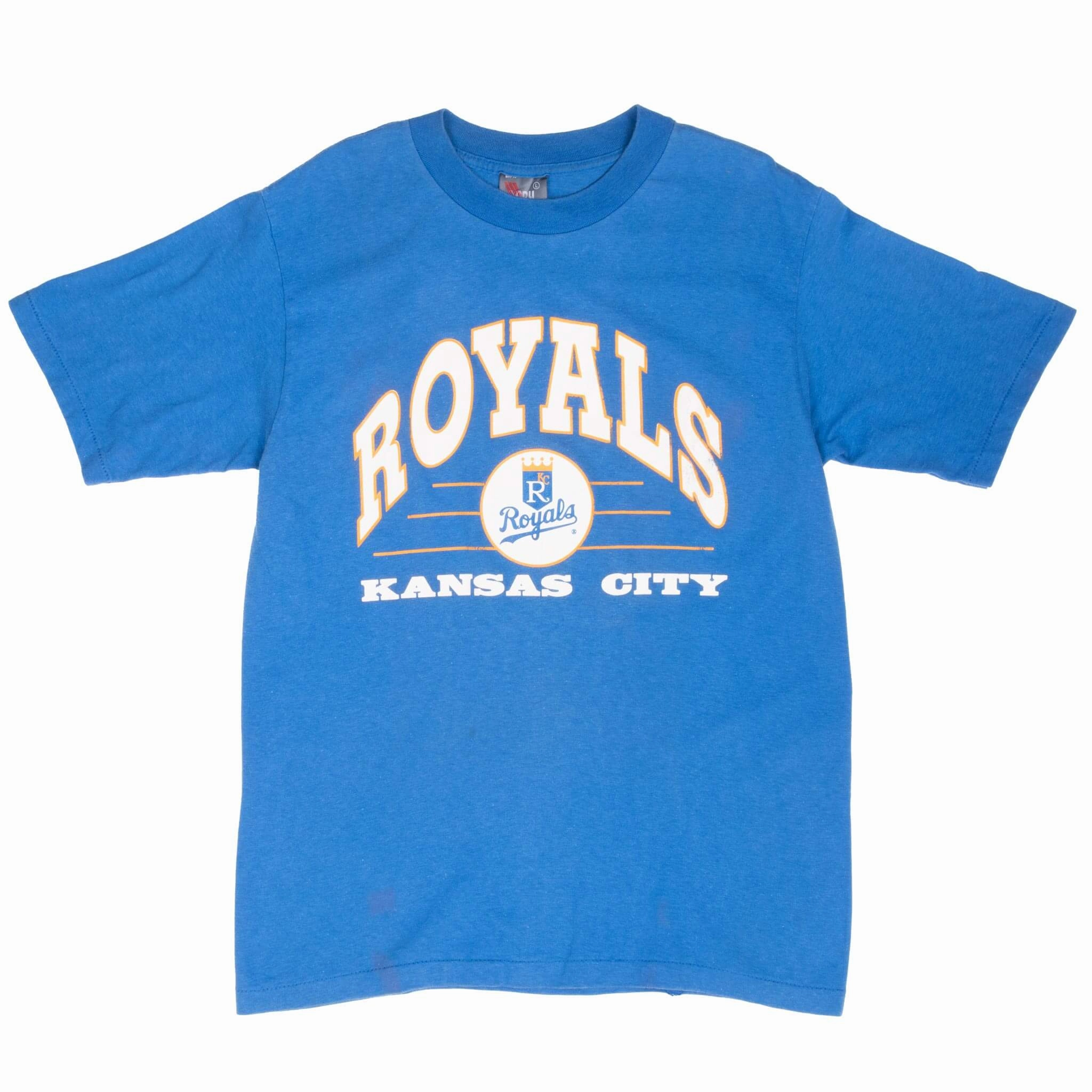 VINTAGE MLB KANSAS CITY ROYALS 1980S TEE SHIRT MEDIUM