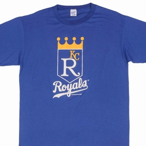 VINTAGE MLB KANSAS CITY ROYALS 1988 TEE SHIRT SIZE XL MADE IN USA