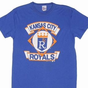 VINTAGE MLB KANSAS CITY ROYALS 1989 TEE SHIRT SIZE MEDIUM MADE IN USA