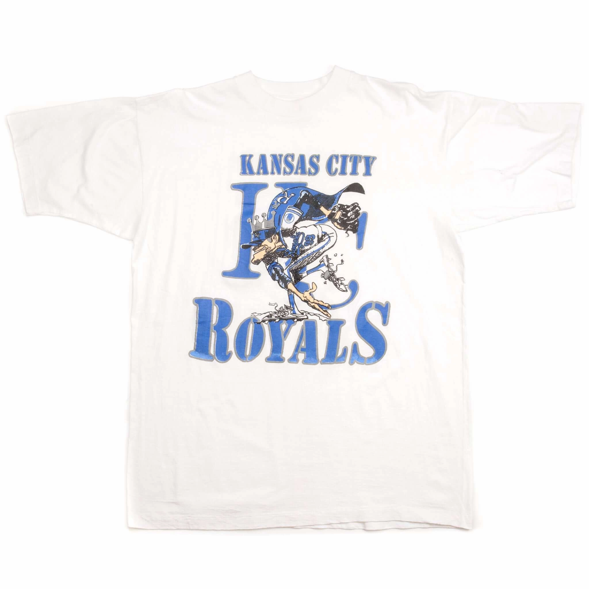 VINTAGE MLB KANSAS CITY ROYALS TEE SHIRT SIZE LARGE