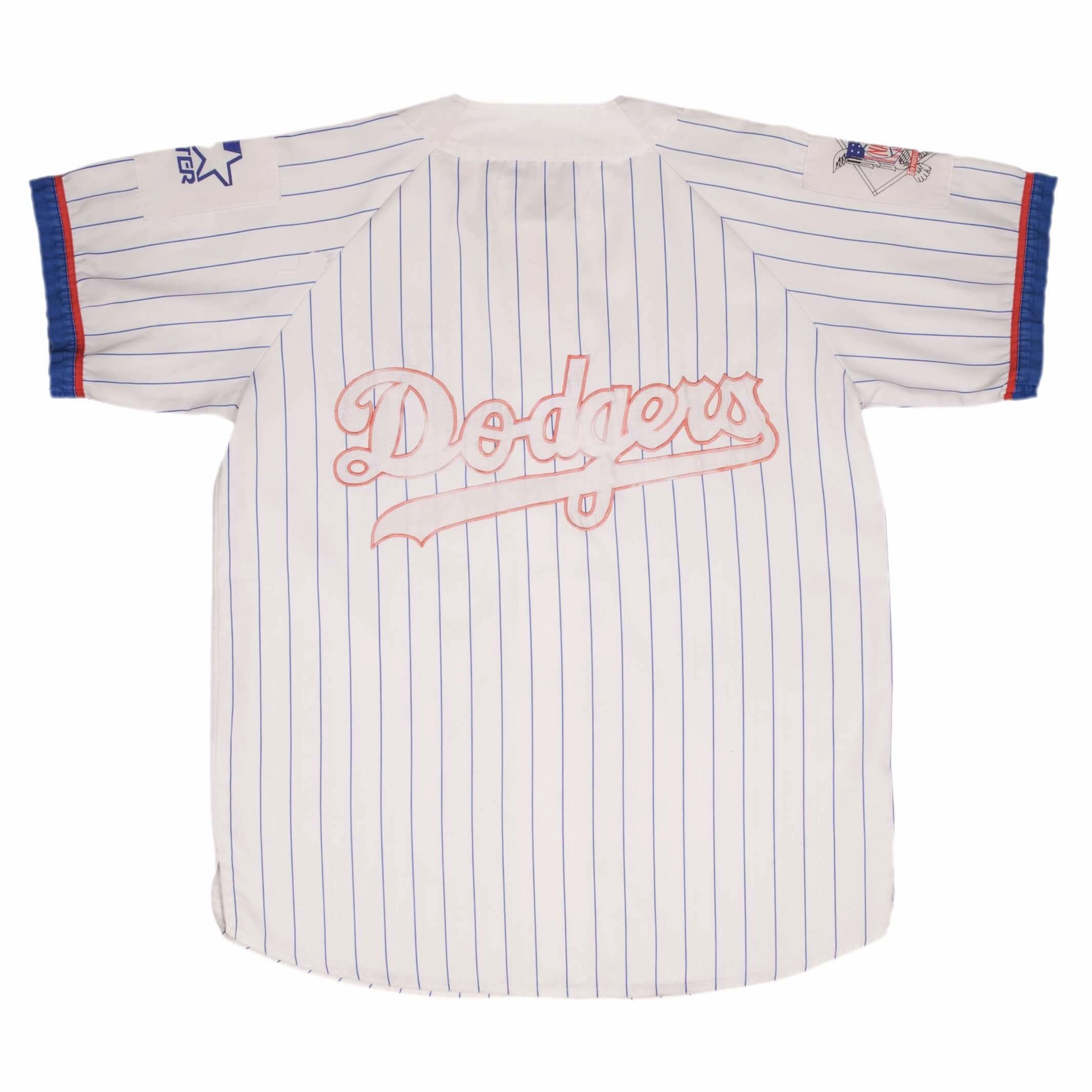 VINTAGE MLB LOS ANGELES DODGERS 1990S STARTER JERSEY SIZE LARGE