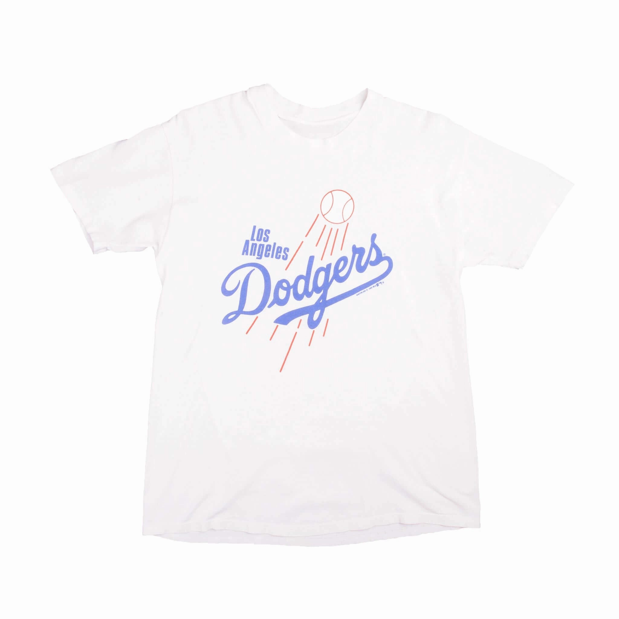 VINTAGE MLB LOS ANGELES DODGERS TEE SHIRT 1988 SIZE LARGE MADE IN USA