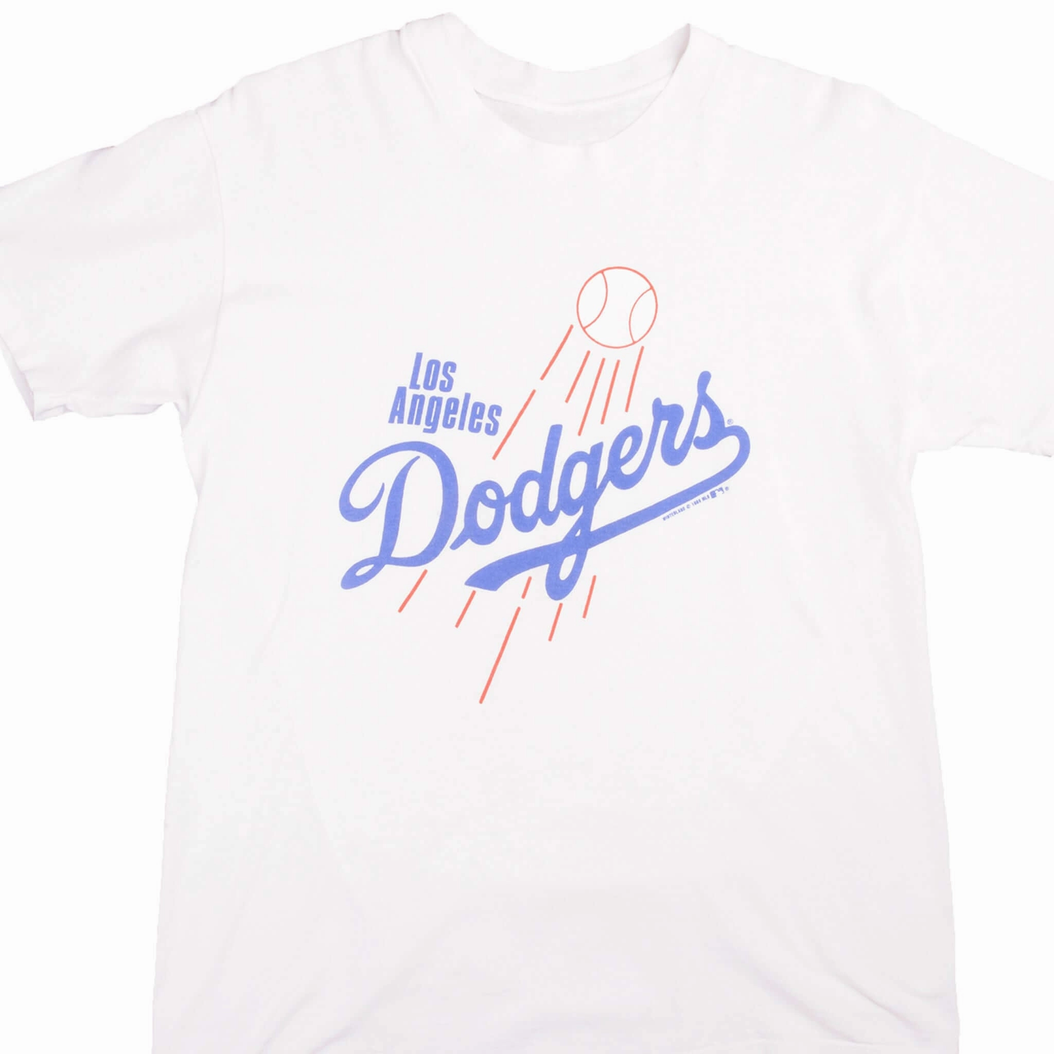 VINTAGE MLB LOS ANGELES DODGERS TEE SHIRT 1988 SIZE LARGE MADE IN USA