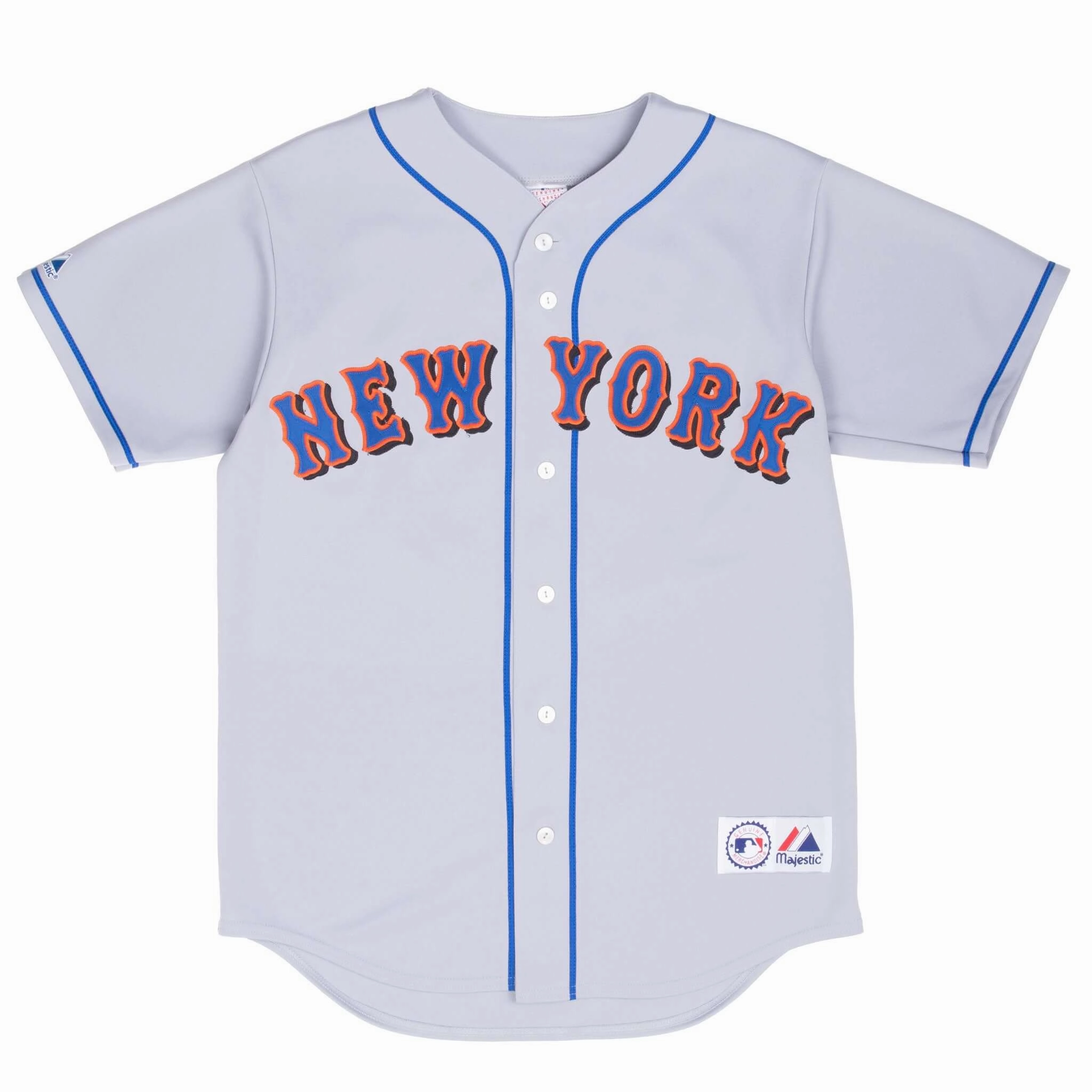 VINTAGE MLB NEW YORK METS BELTRAN #15 MAJESTIC JERSEY 2000S MEDIUM MADE USA