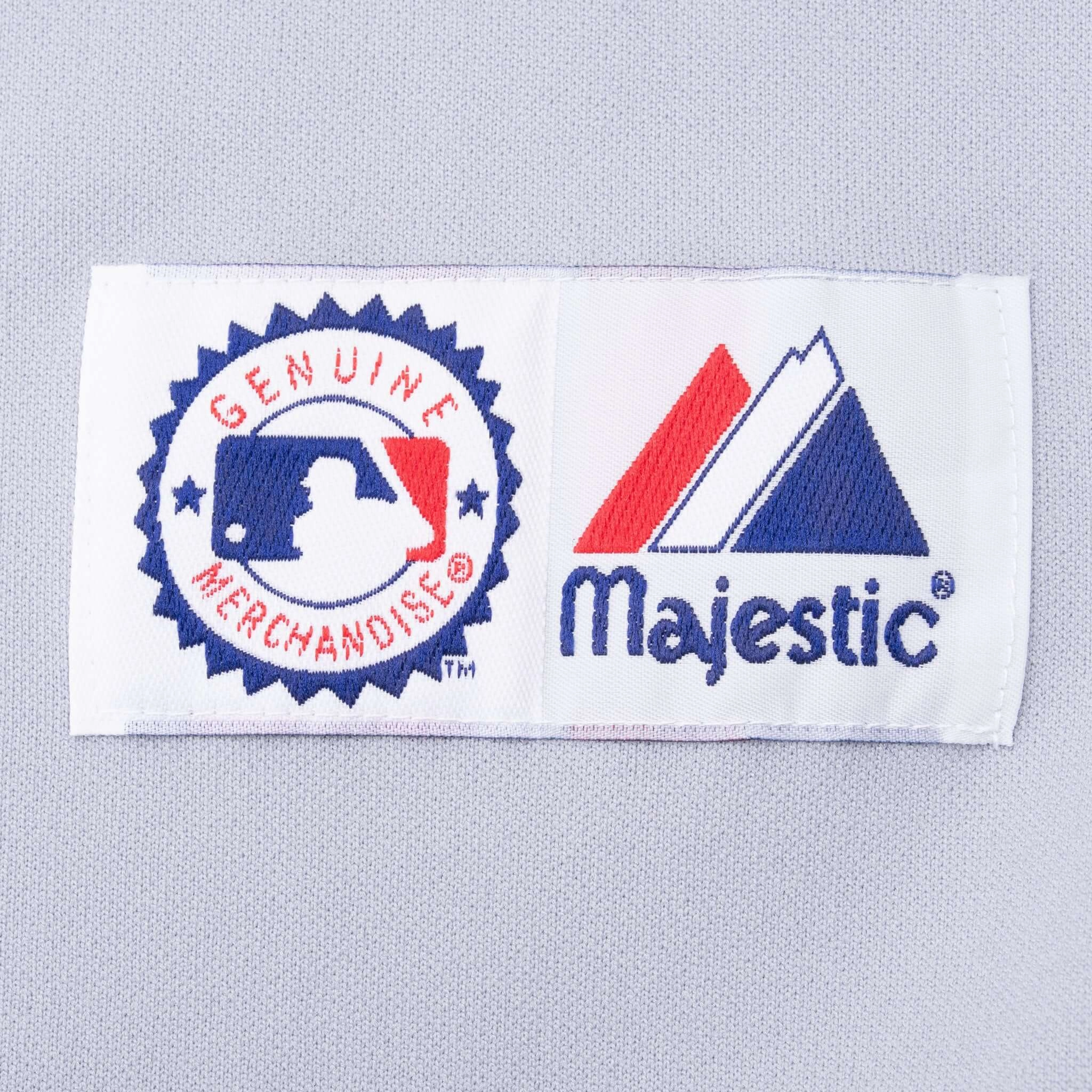 VINTAGE MLB NEW YORK METS BELTRAN #15 MAJESTIC JERSEY 2000S MEDIUM MADE USA