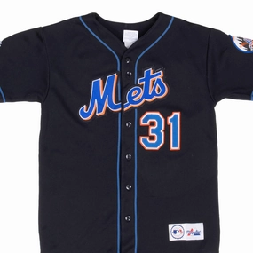 VINTAGE MLB NEW YORK METS MAJESTIC JERSEY 1990S SIZE XL YOUTH