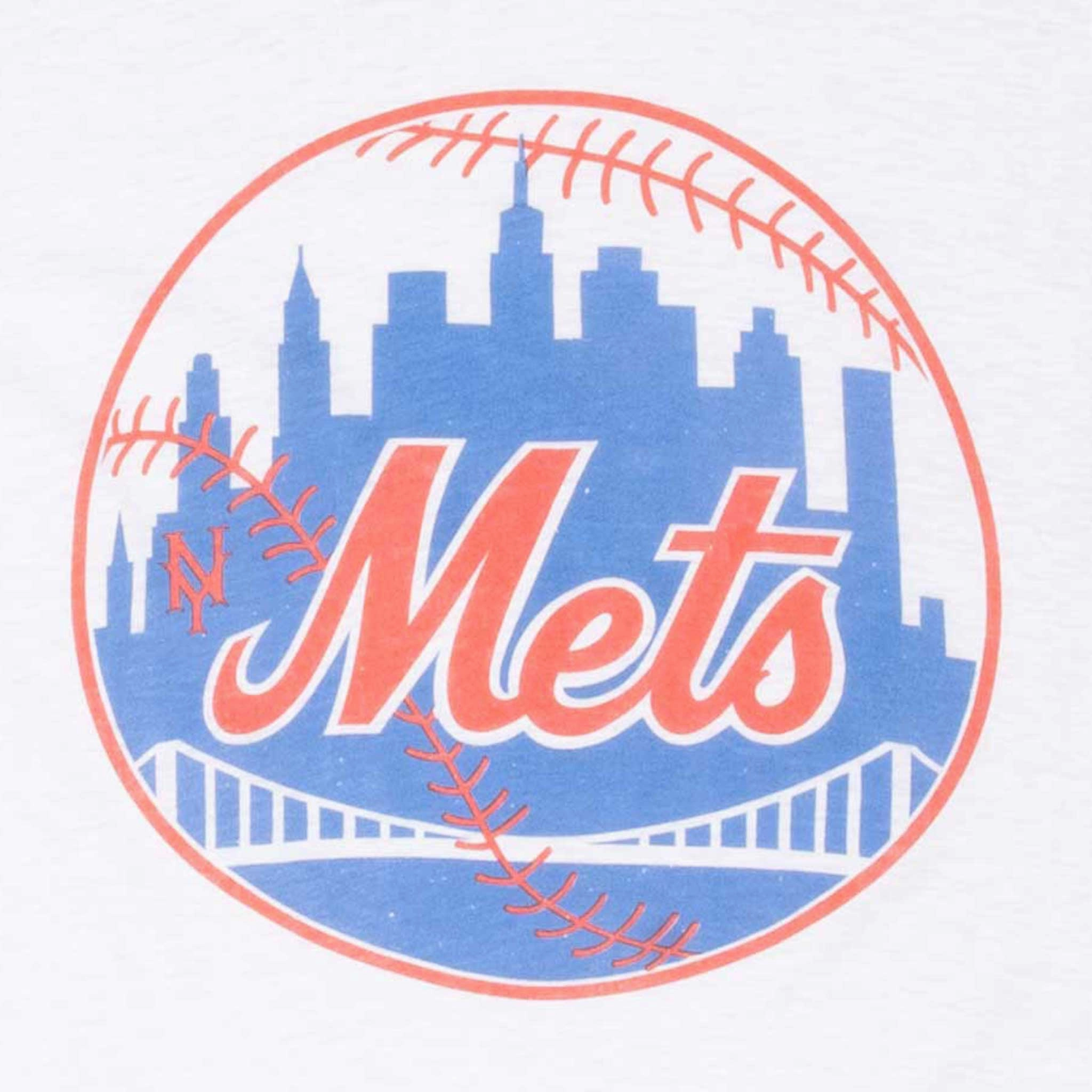 VINTAGE MLB NEW YORK METS TEE SHIRT 1980S XS MADE IN USA