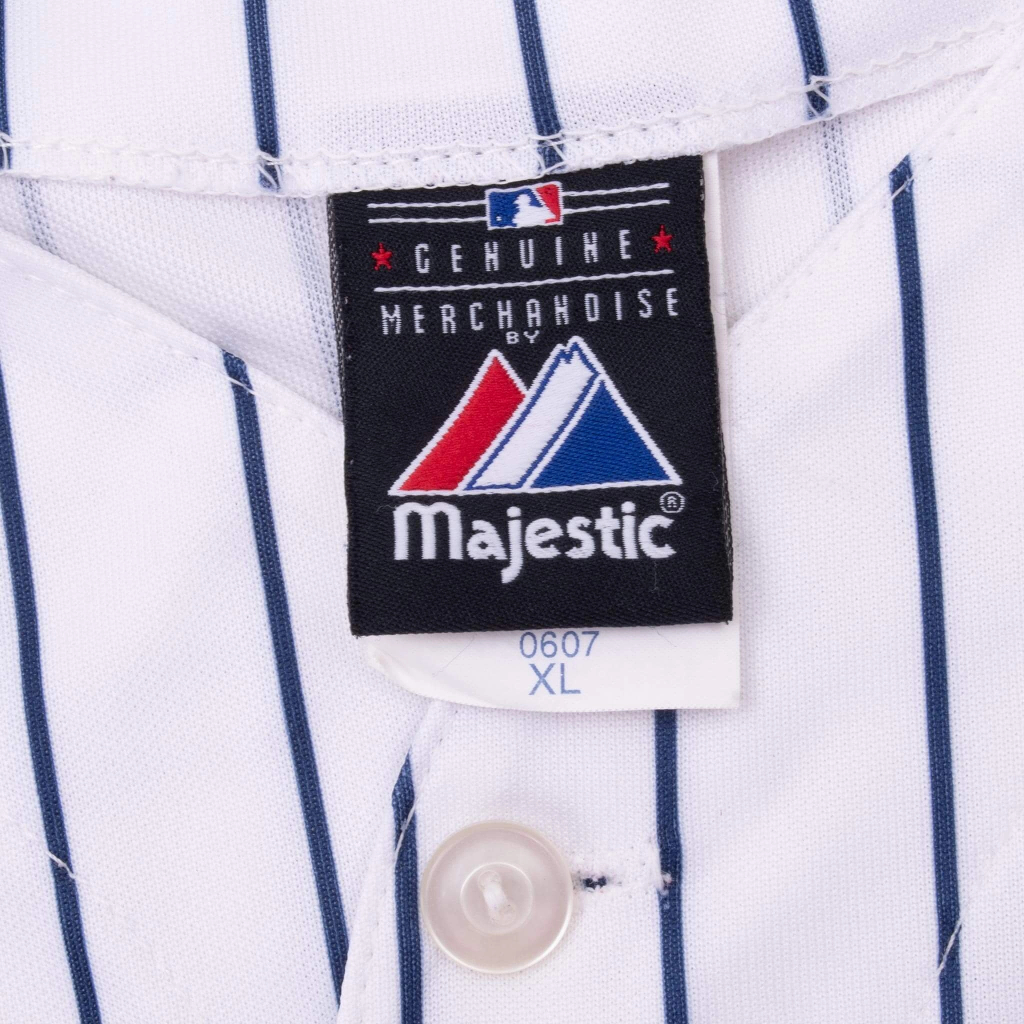 VINTAGE MLB NEW YORK YANKEES DEREK JETER #13 MAJESTIC JERSEY 2009 XL MADE IN USA