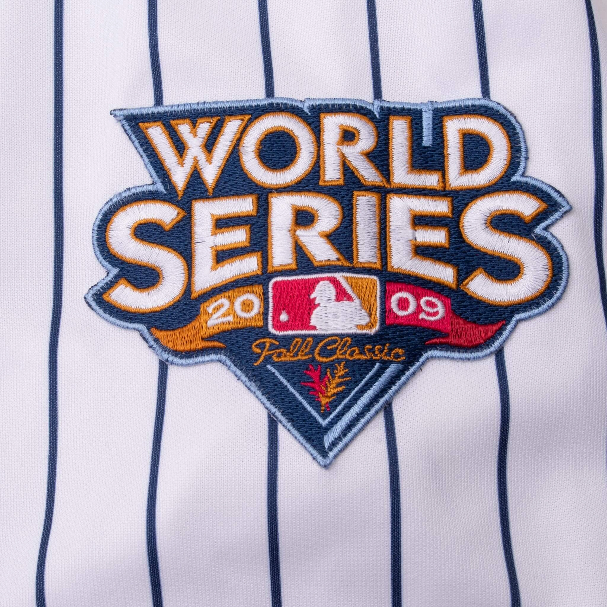 VINTAGE MLB NEW YORK YANKEES DEREK JETER #13 MAJESTIC JERSEY 2009 XL MADE IN USA