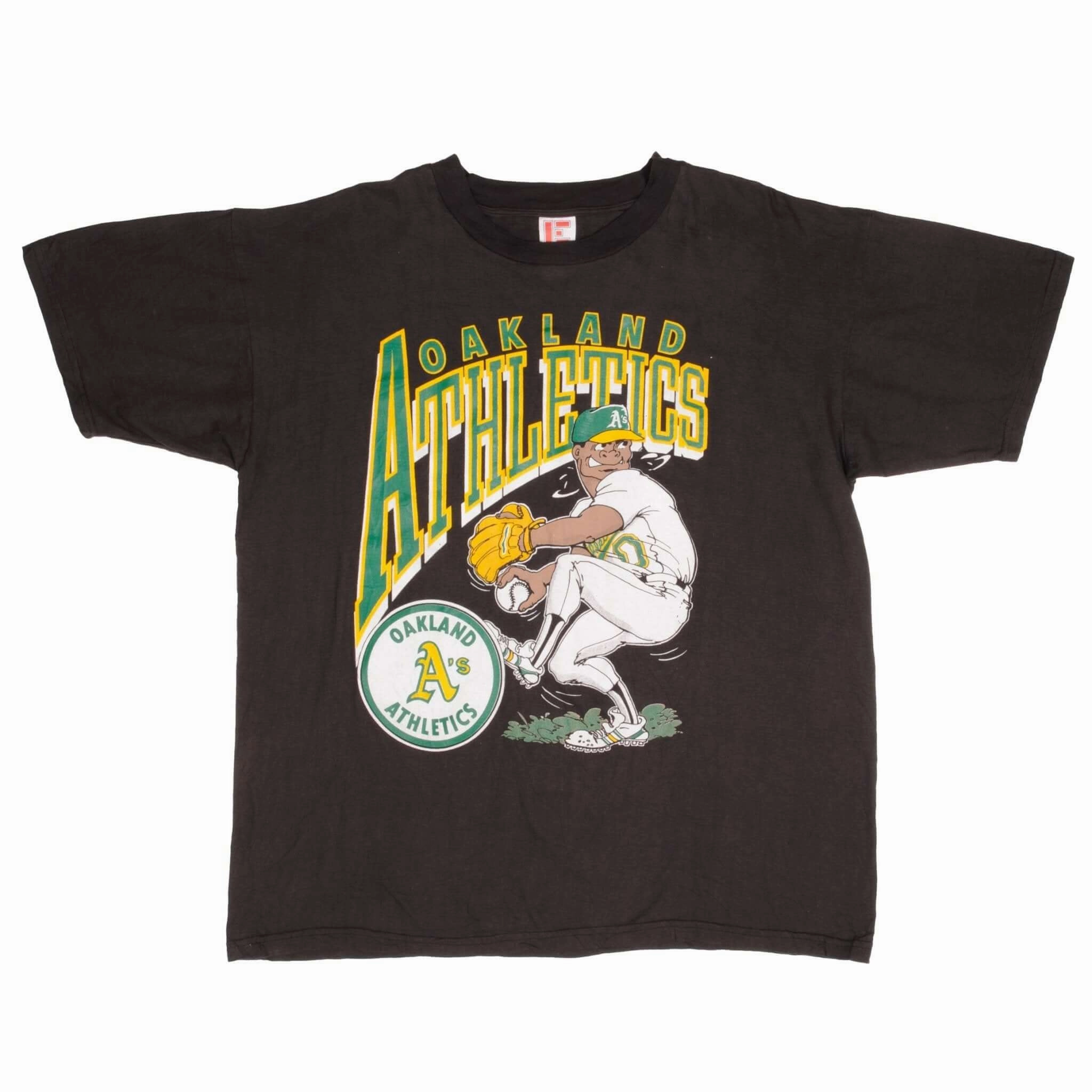 VINTAGE MLB OAKLAND ATHLETICS TEE SHIRT 1990S SIZE XL