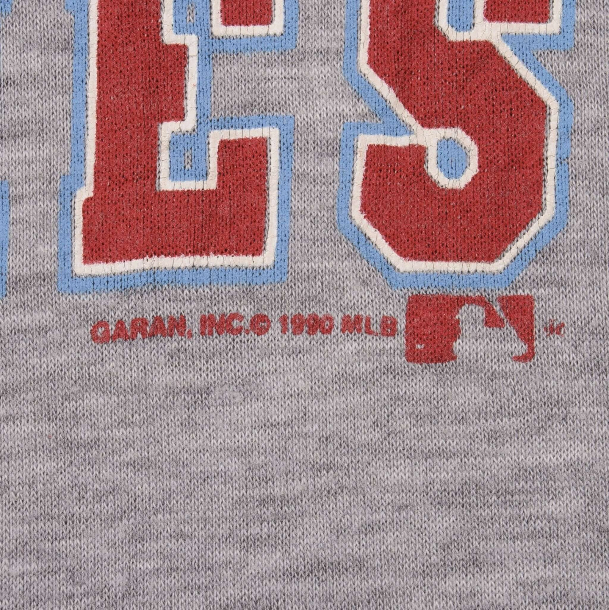 VINTAGE MLB PHILADELPHIA PHILLIES TEE SHIRT 1990 SIZE XL MADE IN USA