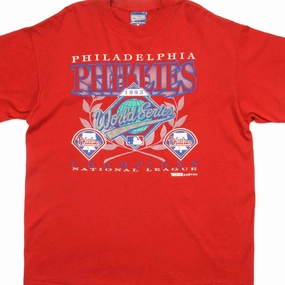 VINTAGE MLB PHILADELPHIA PHILLIES TEE SHIRT 1993 SIZE XL MADE IN USA