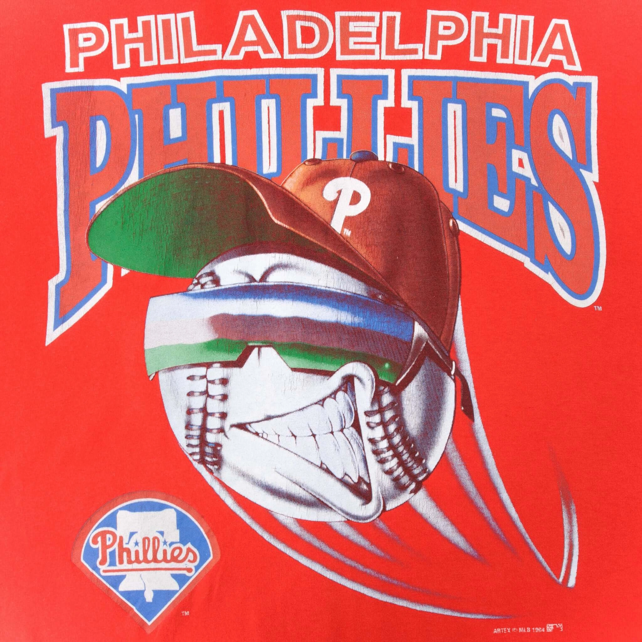 VINTAGE MLB PHILADELPHIA PHILLIES TEE SHIRT 1994 XL MADE IN USA