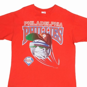 VINTAGE MLB PHILADELPHIA PHILLIES TEE SHIRT 1994 XL MADE IN USA